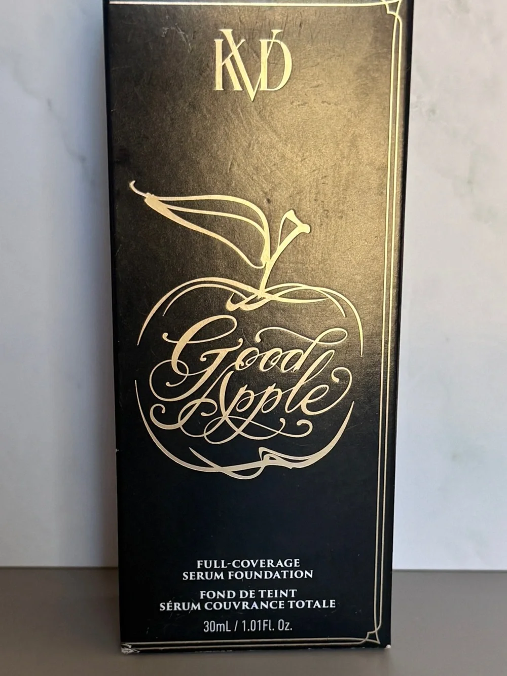 NEW KVD Beauty Good Apple Serum Foundation Medium 030 Full Size NIB